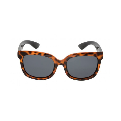 WORKWEAR, SAFETY & CORPORATE CLOTHING SPECIALISTS  - PKM 511  BR.SM - Leopard Print Black Frame, Smoke polarised lens - Junior
