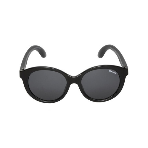WORKWEAR, SAFETY & CORPORATE CLOTHING SPECIALISTS  - PKM519 BL.SM - Shiny Black Frame, Smoke polarised lens - Junior