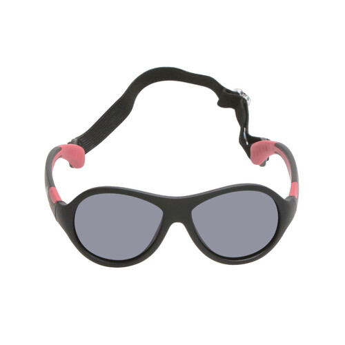 WORKWEAR, SAFETY & CORPORATE CLOTHING SPECIALISTS  - PKR122 MBL.SM - Matt Black Frame, Smoke polarised lens - Junior
