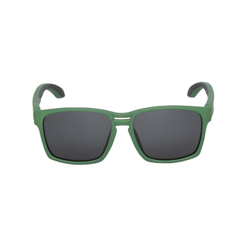 WORKWEAR, SAFETY & CORPORATE CLOTHING SPECIALISTS  - PKR737 GR.SM - Green Frame, Smoke polarised lens - Junior