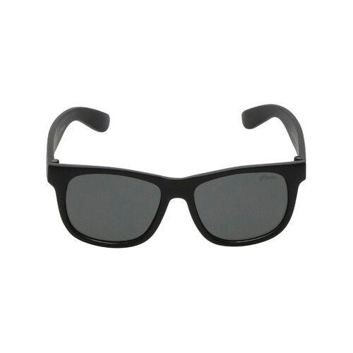 WORKWEAR, SAFETY & CORPORATE CLOTHING SPECIALISTS  - PKR765 MBL.SM - Matt Black Frame, Smoke polarised lens - Junior