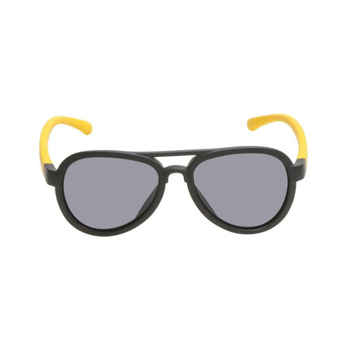 WORKWEAR, SAFETY & CORPORATE CLOTHING SPECIALISTS  - PKR776 MBL.SM - Matt Black Frame, Smoke polarised lens - Junior