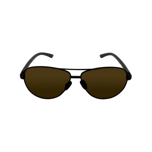 WORKWEAR, SAFETY & CORPORATE CLOTHING SPECIALISTS  - PT24222 MBL.BR - Matt Black Frame, Brown Polarised Lens - TAC Aluminium