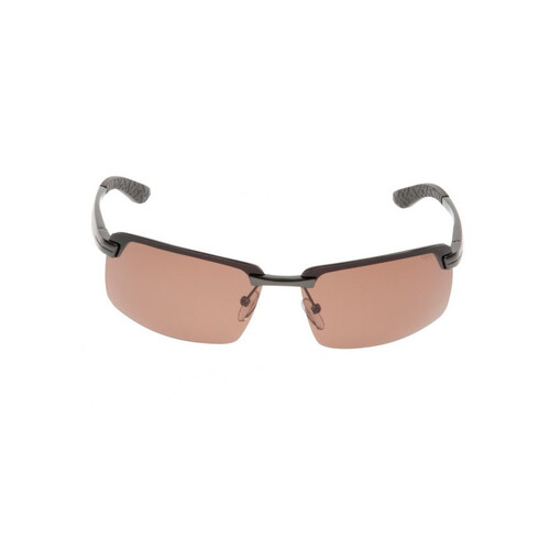 WORKWEAR, SAFETY & CORPORATE CLOTHING SPECIALISTS  - PT24409 GUN.BR - Gun Metal Frame, Brown polarised lens - TAC Aluminium