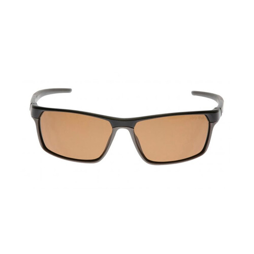 WORKWEAR, SAFETY & CORPORATE CLOTHING SPECIALISTS  - PT24543 MBL.BR - Matt Black Frame, Brown Polarised Lens - TAC Aluminium