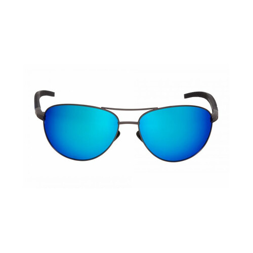 WORKWEAR, SAFETY & CORPORATE CLOTHING SPECIALISTS  - PT24999 GUN.SMg - Gun Metal Frame, Blue Revo Polarised Lens - Tac Aluminium