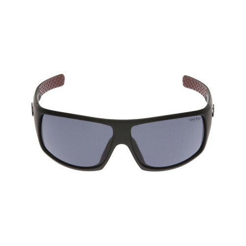 WORKWEAR, SAFETY & CORPORATE CLOTHING SPECIALISTS  - PT6881  MBL.SM - Matt Black Frame, Smoke polarised lens  AR coating - TAC