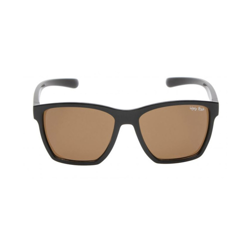 WORKWEAR, SAFETY & CORPORATE CLOTHING SPECIALISTS  - PU5008 BL.BR - Shiny Black Frame, Brown Polarised Lens - TPEE