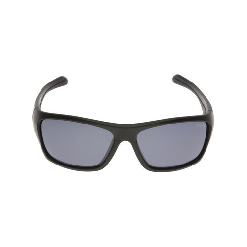 WORKWEAR, SAFETY & CORPORATE CLOTHING SPECIALISTS  - PU5117 MBL.SM - Matt Black frame, Smoke polarised lens - TPEE