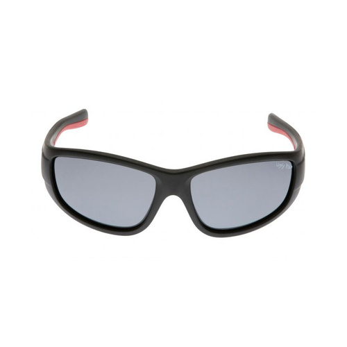 WORKWEAR, SAFETY & CORPORATE CLOTHING SPECIALISTS  - PU5212 MBL.SM - Matt Black frame, Smoke polarised lens - TPEE