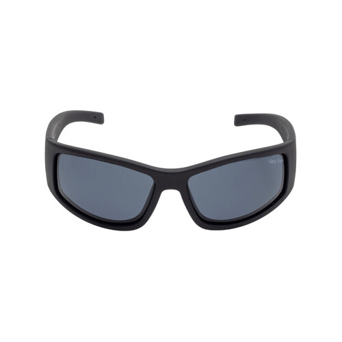 WORKWEAR, SAFETY & CORPORATE CLOTHING SPECIALISTS  - PU5507 MBL.SM - Matt Black Frame, Smoke Polarised Lens - TPEE