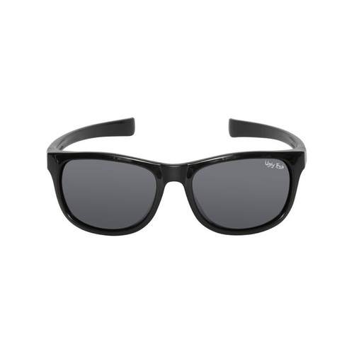 WORKWEAR, SAFETY & CORPORATE CLOTHING SPECIALISTS  - PU5699 BL.SM - Shiny Black frame, Smoke polarised lens - TPEE
