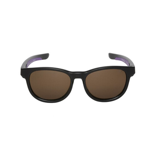 WORKWEAR, SAFETY & CORPORATE CLOTHING SPECIALISTS  - PUTW581  BL.BR - Shiny Black TPEE Female Frame, Brown Polarised lens - Tween