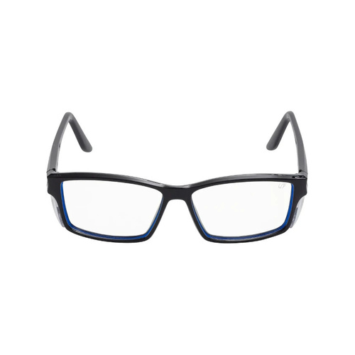 WORKWEAR, SAFETY & CORPORATE CLOTHING SPECIALISTS  - TWISTER RS242 BL.C - Shiny Black Frame, Clear Lens - Professional Series