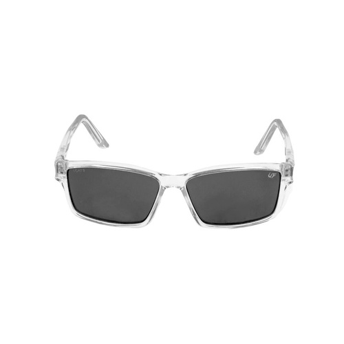 WORKWEAR, SAFETY & CORPORATE CLOTHING SPECIALISTS  - TWISTER S RS242S C.SM - Clear Frame, Smoke Lens - Professional Series