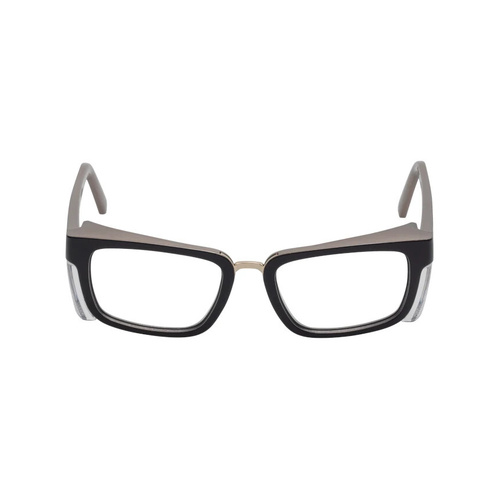 WORKWEAR, SAFETY & CORPORATE CLOTHING SPECIALISTS  - MATRIARCH RS363 BL.C - Shiny Black Frame, Clear Lens - Professional Series