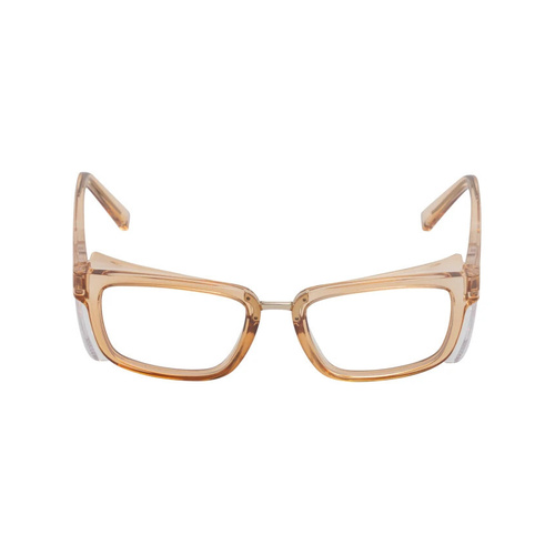 WORKWEAR, SAFETY & CORPORATE CLOTHING SPECIALISTS  - MATRIARCH RS363 CH.C - Crystal Champain Frame, Clear Lens - Professional Series