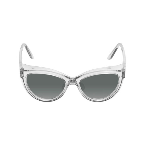 WORKWEAR, SAFETY & CORPORATE CLOTHING SPECIALISTS  - LYNX RS454 C.SM - Clear Frame, Smoke Lens - Professional Series-Smoke-One Size