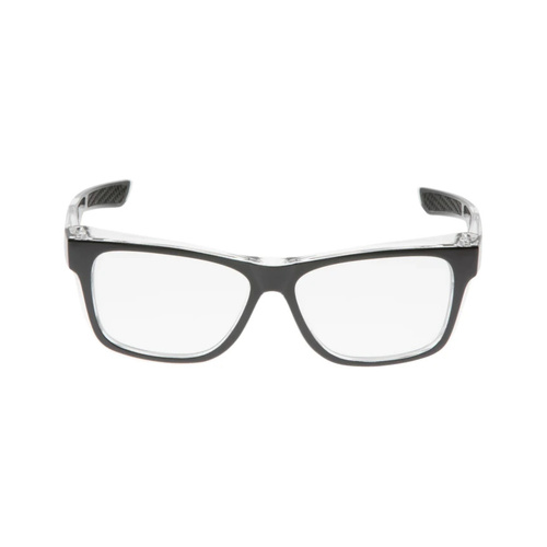 WORKWEAR, SAFETY & CORPORATE CLOTHING SPECIALISTS  - SPARKIE - Matt Black / Clear Safety Glasses