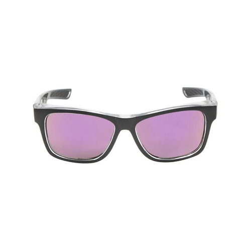 WORKWEAR, SAFETY & CORPORATE CLOTHING SPECIALISTS  - SPARKIE - Matt Black / Pink Revo Safety Glasses