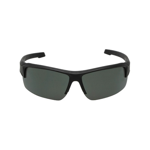 WORKWEAR, SAFETY & CORPORATE CLOTHING SPECIALISTS  - WRENCH - Matt Black / Smoke Safety Glasses