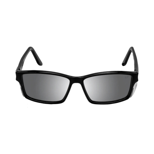 WORKWEAR, SAFETY & CORPORATE CLOTHING SPECIALISTS  - TWISTER S RSPH242S BL.C/SM - Shiny Black Frame, Clear/Smoke Photochromic Lens - Professional Series