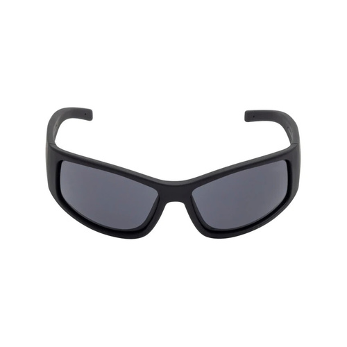 WORKWEAR, SAFETY & CORPORATE CLOTHING SPECIALISTS  - FLEX RSU5507 MBL.SM - Matt Black Frame, Smoke Lens - Unbreakable Safety Sunglasses