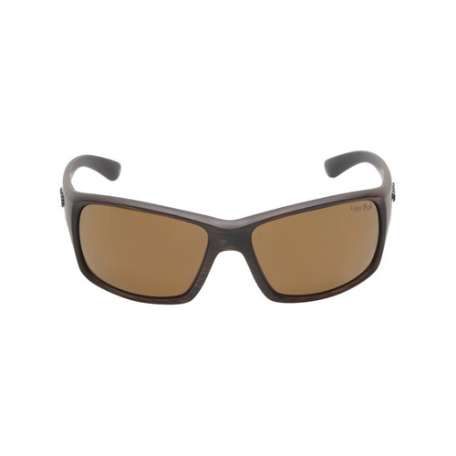 WORKWEAR, SAFETY & CORPORATE CLOTHING SPECIALISTS  - TSUNAMI PC3443 BR.BR - Brown Frame, Brown Polarised Lens  AR Coating - Polycarbonate