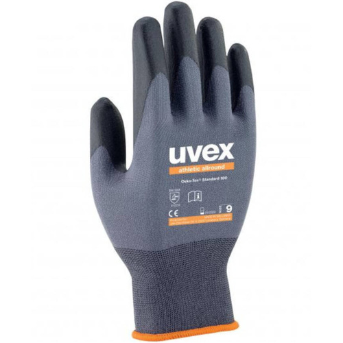 WORKWEAR, SAFETY & CORPORATE CLOTHING SPECIALISTS  - uvex athletic allround foam NBR glove size-6