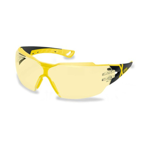 WORKWEAR, SAFETY & CORPORATE CLOTHING SPECIALISTS  - pheos cx2 black/yellow, amber sv excellence (HC-AF) lens
