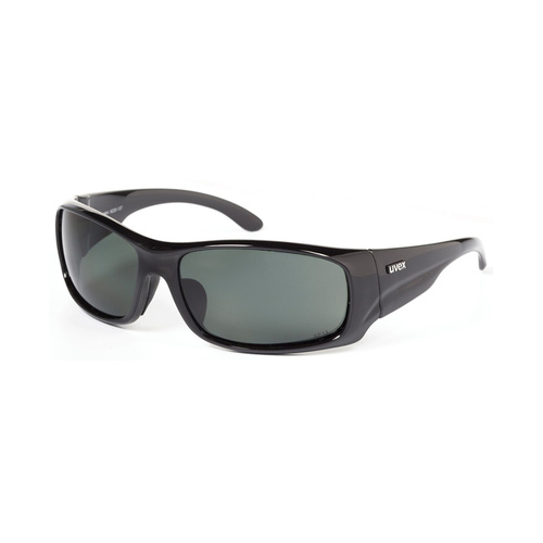 WORKWEAR, SAFETY & CORPORATE CLOTHING SPECIALISTS  - Rally MKII - Blk Fm, Polr'd Grey HC Lens