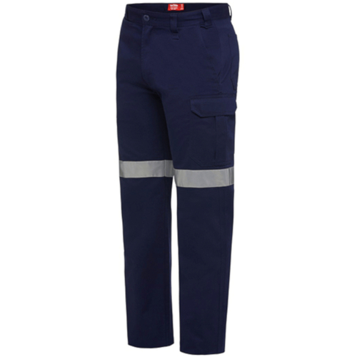 WORKWEAR, SAFETY & CORPORATE CLOTHING SPECIALISTS  - Core - Mens L/Weight Drill Cargo Pant w/Tape