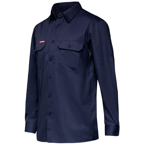 WORKWEAR, SAFETY & CORPORATE CLOTHING SPECIALISTS  - Core - Mens L/S L/weight Ventilated Shirt
