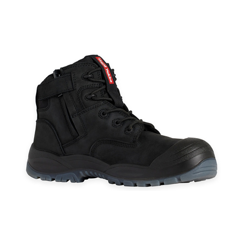 WORKWEAR, SAFETY & CORPORATE CLOTHING SPECIALISTS  - Red Collection - 5 Inch Boot - Black