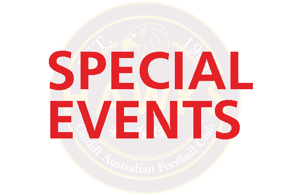 SPECIAL EVENTS