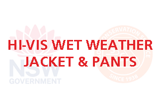 Hi-Vis Wet Weather Jacket & Pants